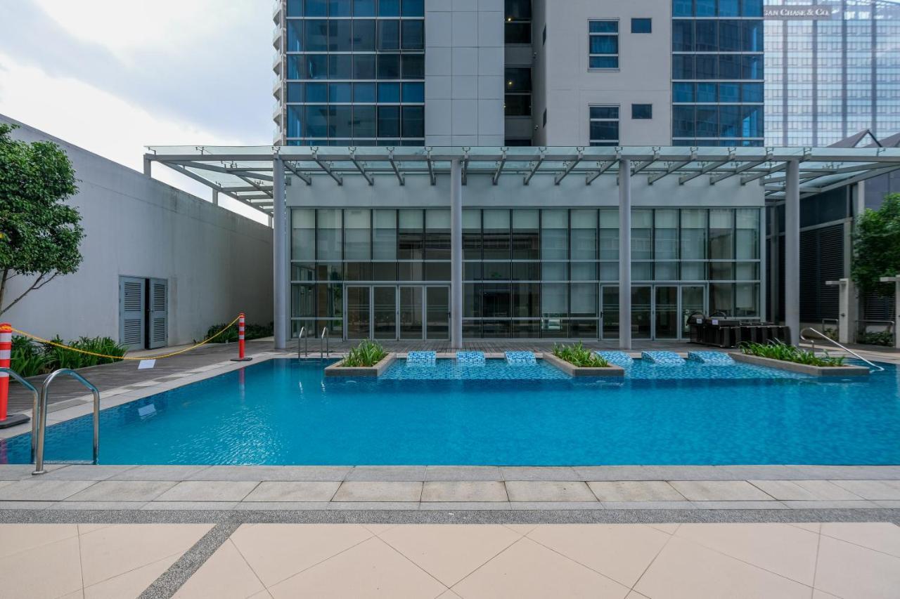 Modern 1Br In Uptown Bgc Aparthotel ตากิก ภายนอก รูปภาพ