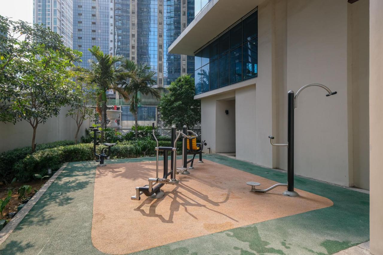 Modern 1Br In Uptown Bgc Aparthotel ตากิก ภายนอก รูปภาพ