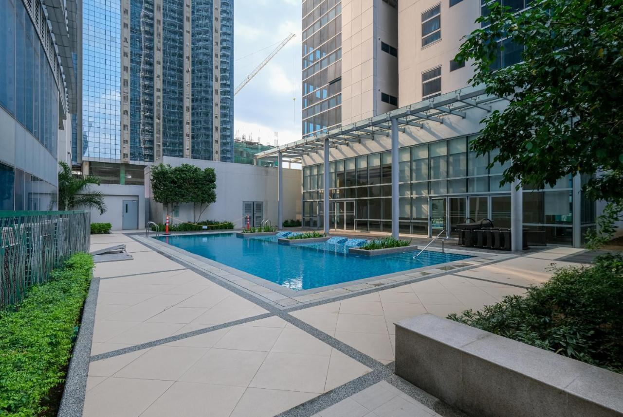 Modern 1Br In Uptown Bgc Aparthotel ตากิก ภายนอก รูปภาพ