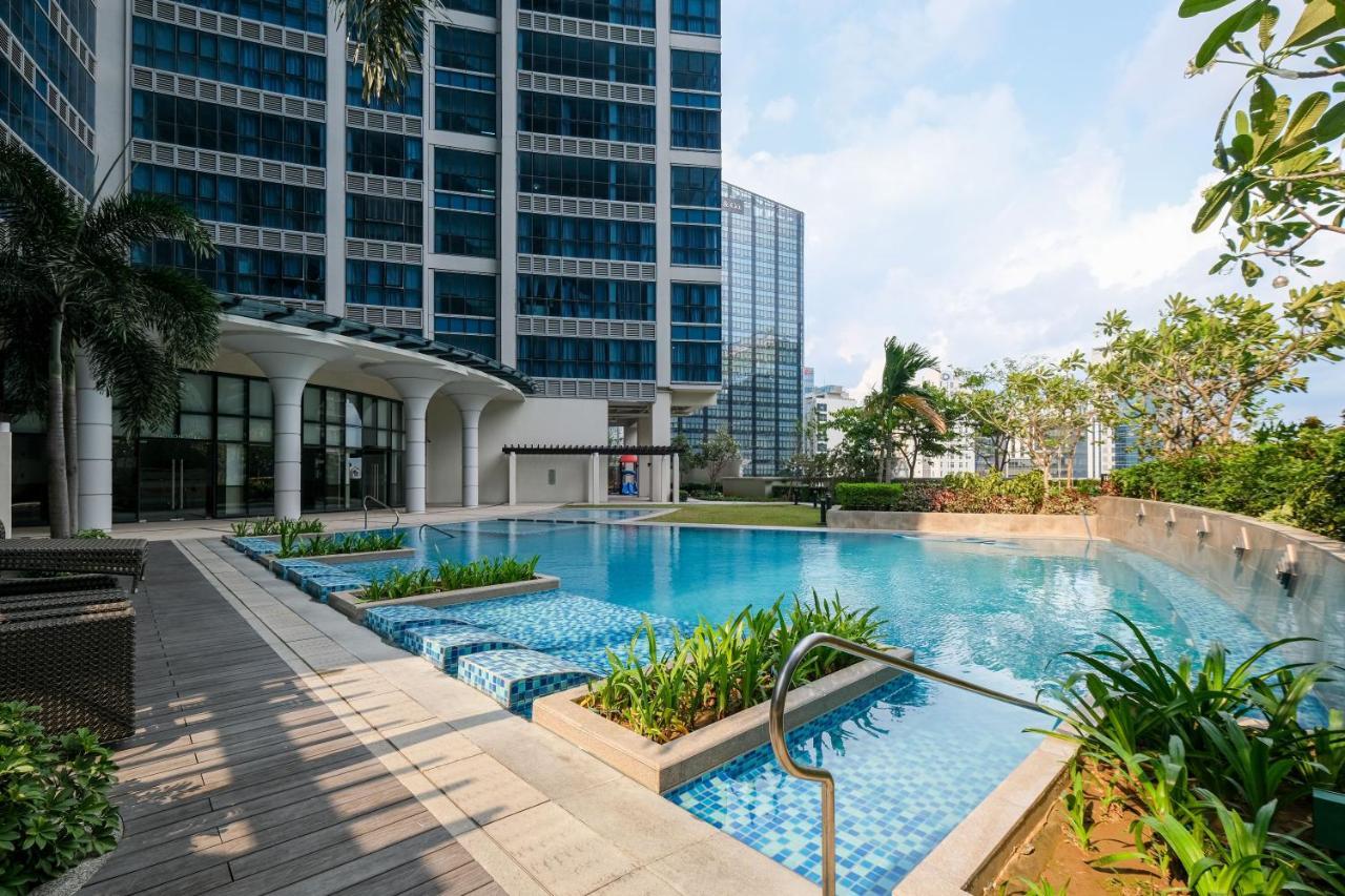 Modern 1Br In Uptown Bgc Aparthotel ตากิก ภายนอก รูปภาพ