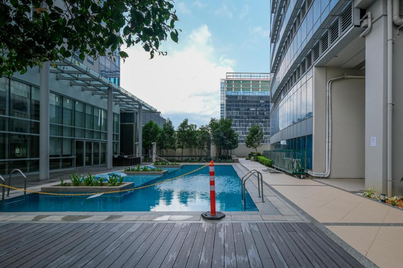 Modern 1Br In Uptown Bgc Aparthotel ตากิก ภายนอก รูปภาพ