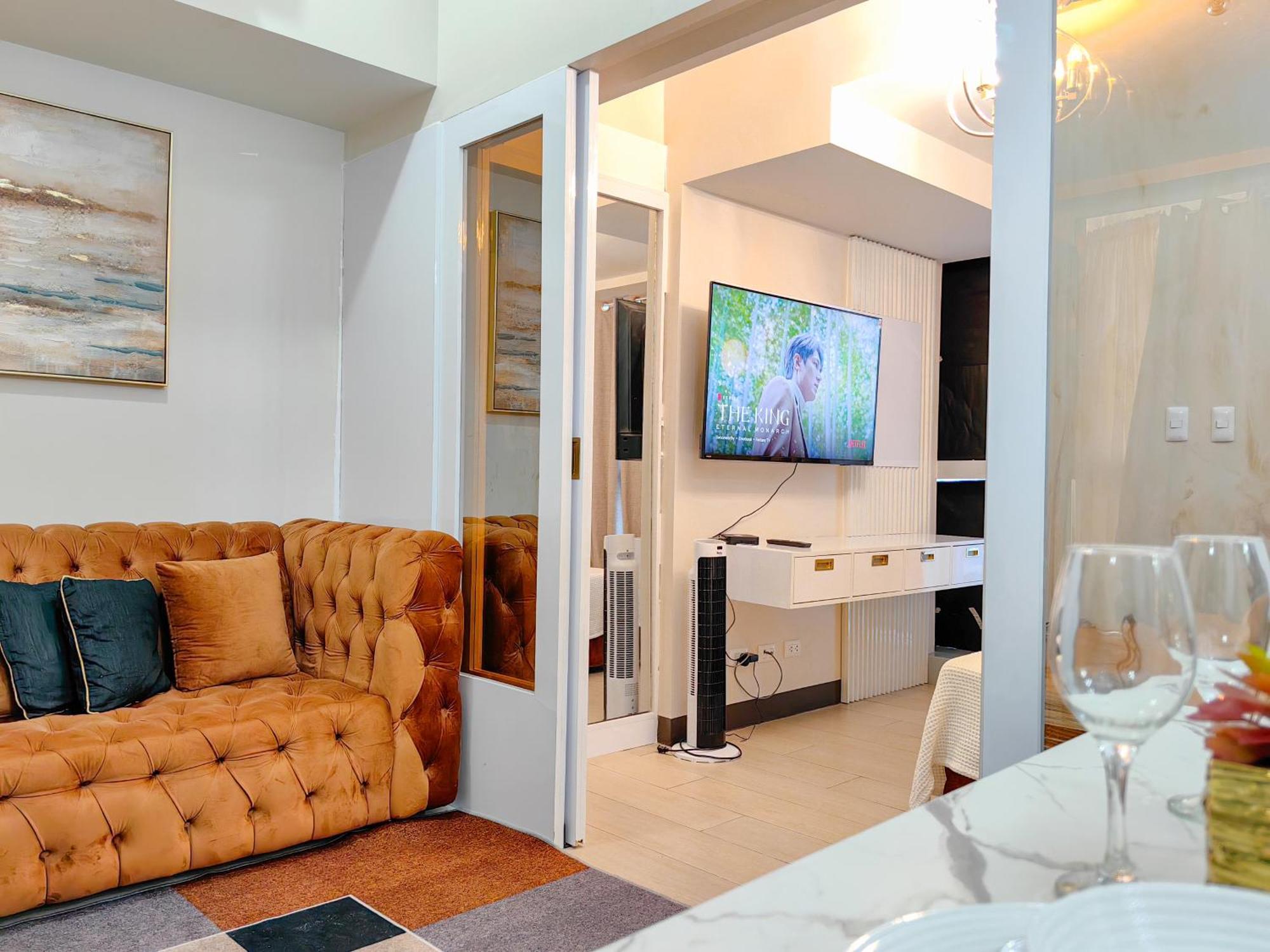 Modern 1Br In Uptown Bgc Aparthotel ตากิก ภายนอก รูปภาพ