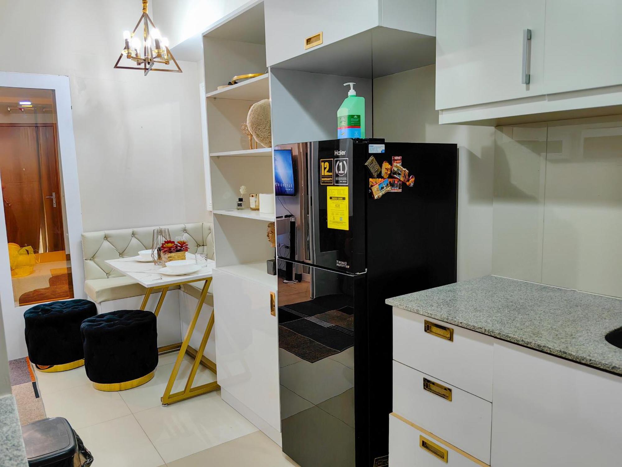 Modern 1Br In Uptown Bgc Aparthotel ตากิก ภายนอก รูปภาพ
